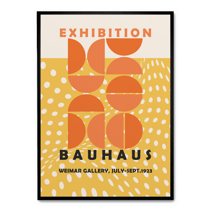 Bauhaus Abstract Yellow