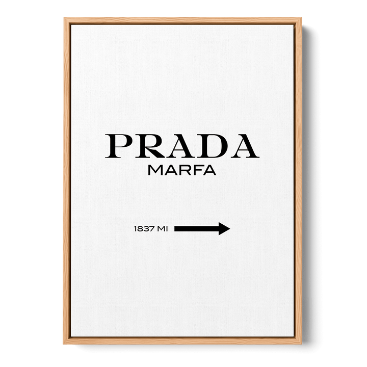 Prada Marfa Canvas