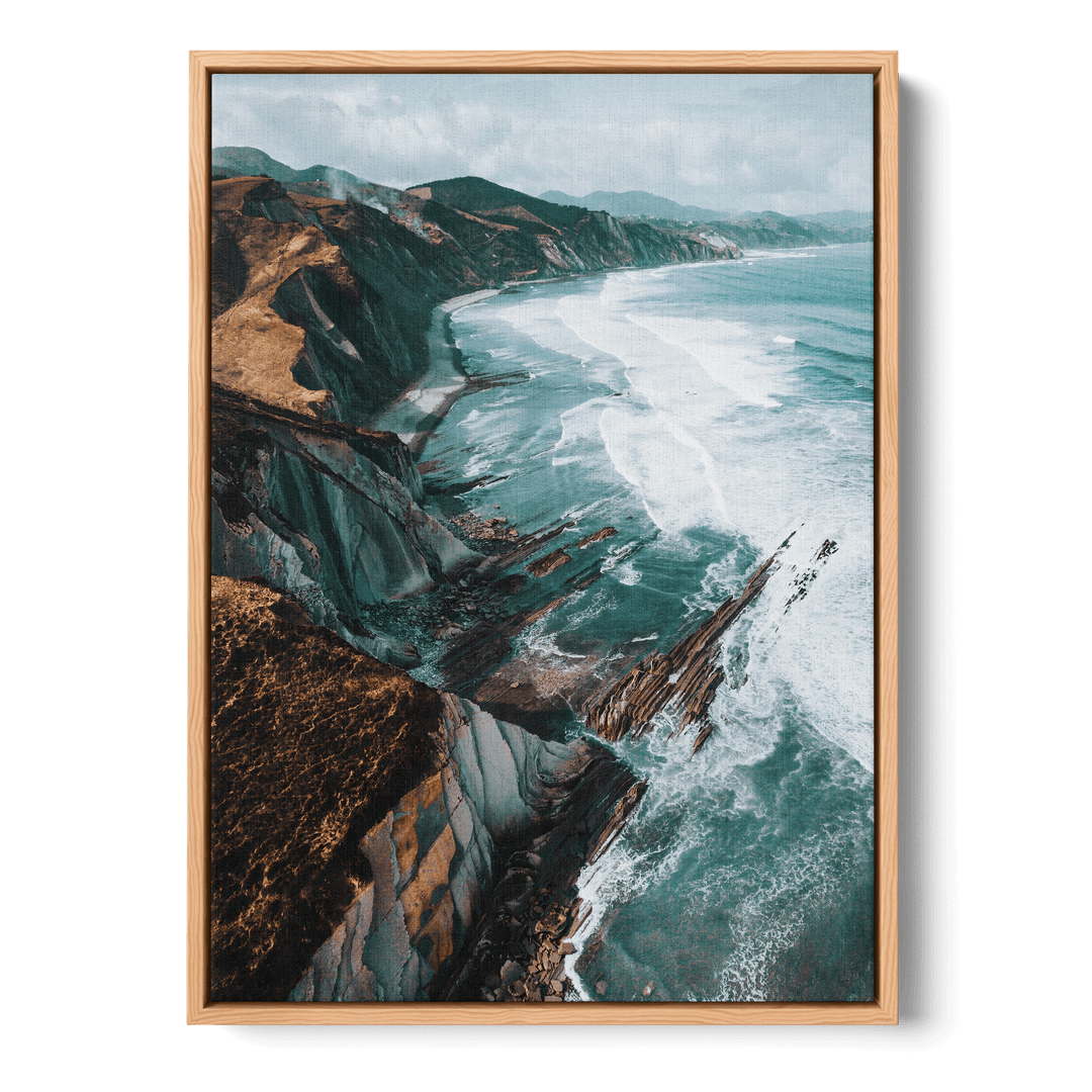 Coast Waves Canvas