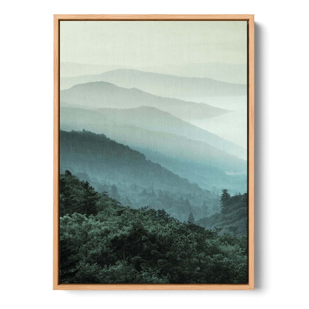 Green Landscape Canvas