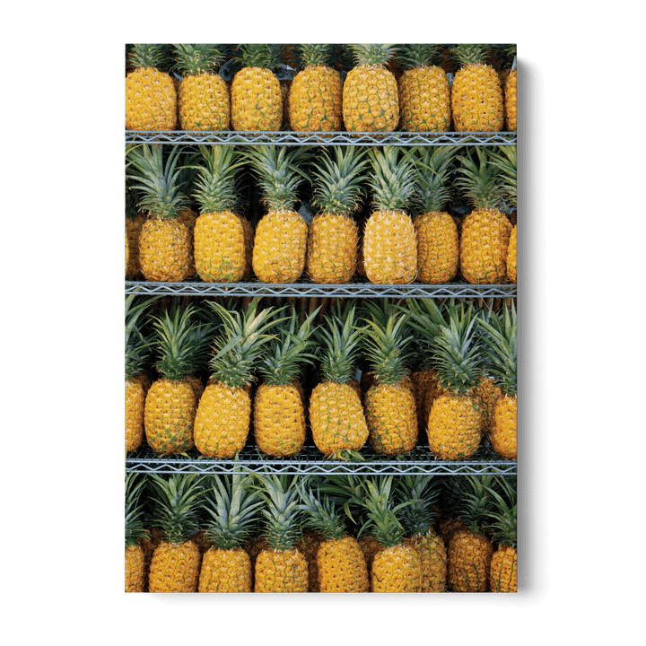 Pineapples On The Shelves Canvas