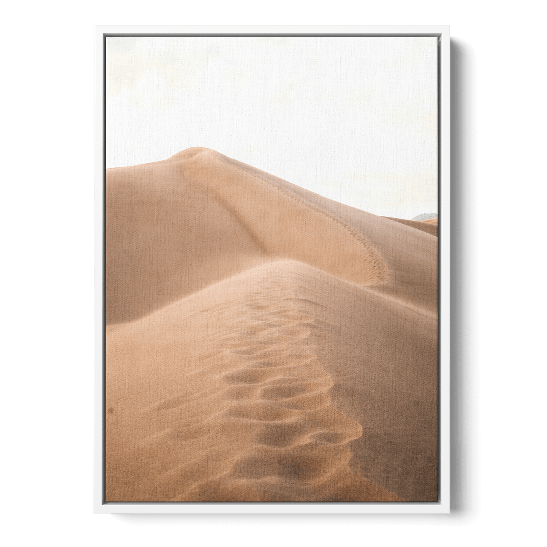 Sand In The Desert Canvas