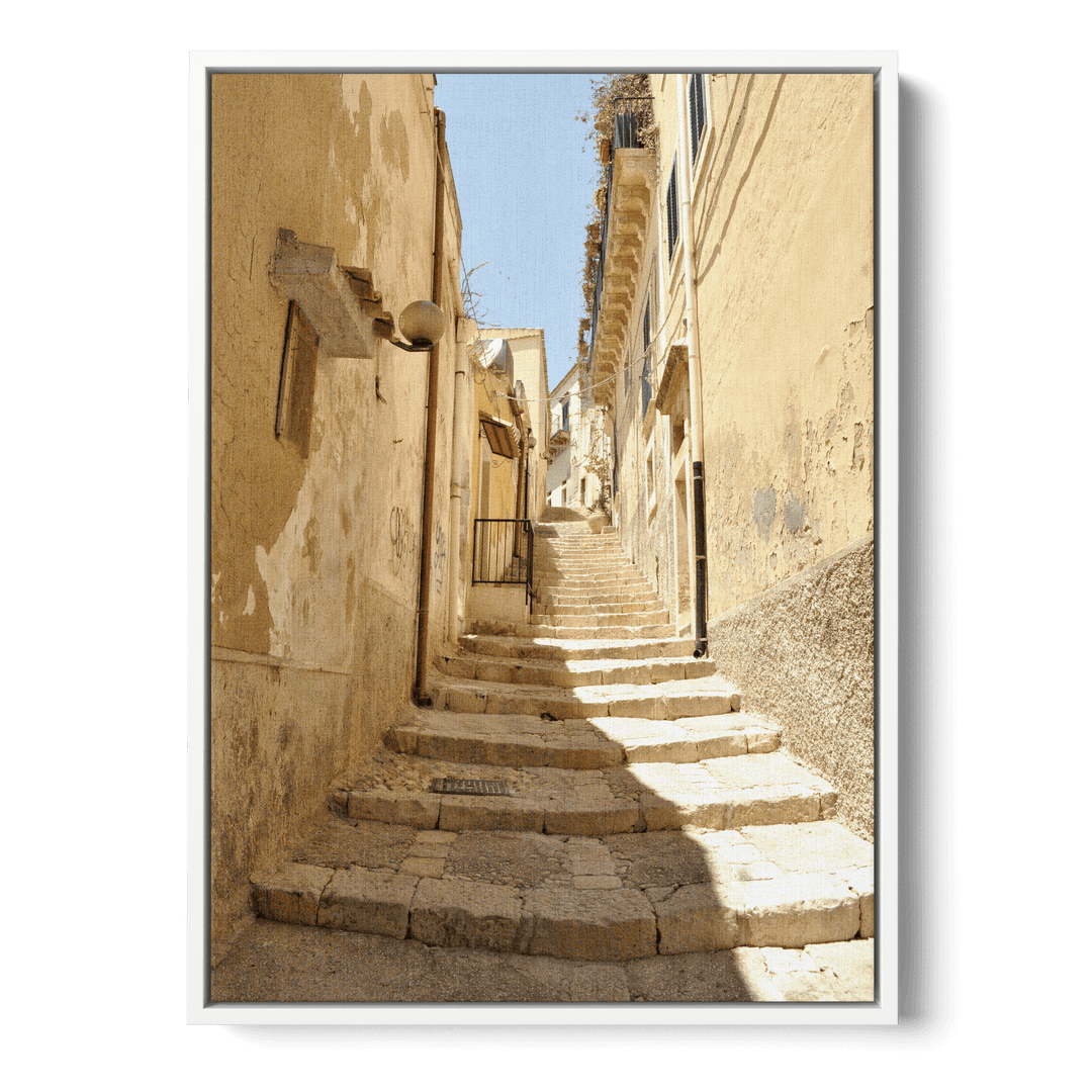 The Narrow Streets Of Italy Canvas