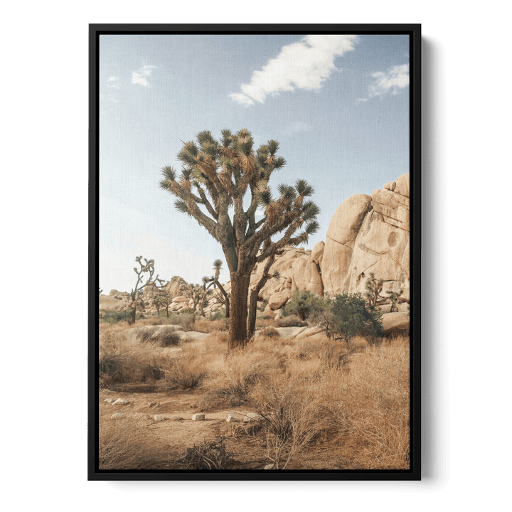 Tree In The Desert Canvas