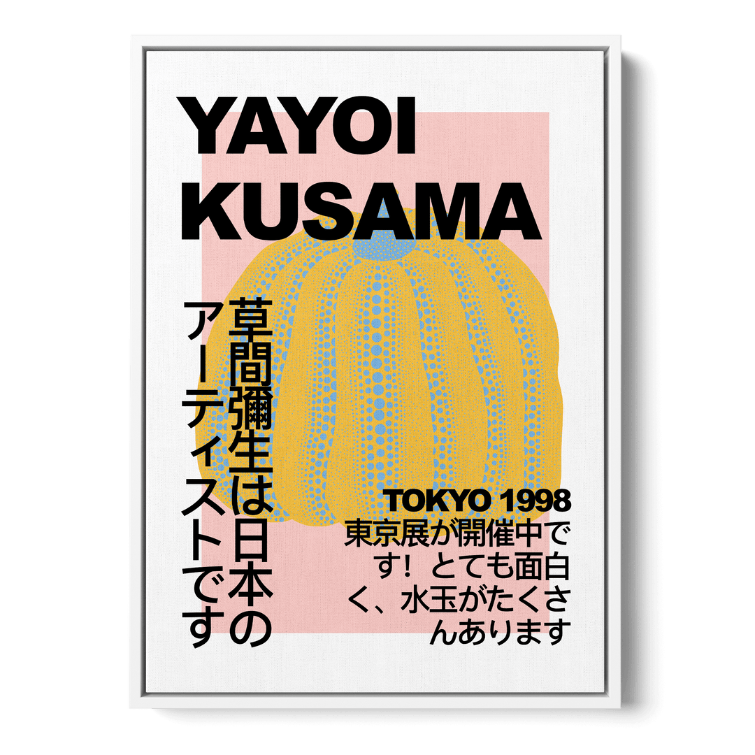 Yayoi Kusama - Pumpkin Tokyo Canvas