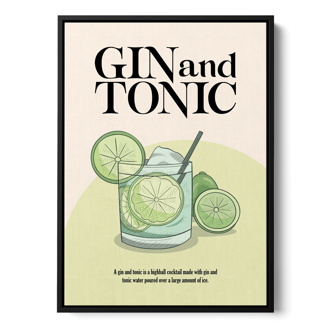 Gin And Tonic 2 Canvas