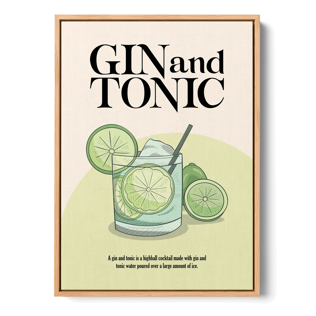 Gin And Tonic 2 Canvas