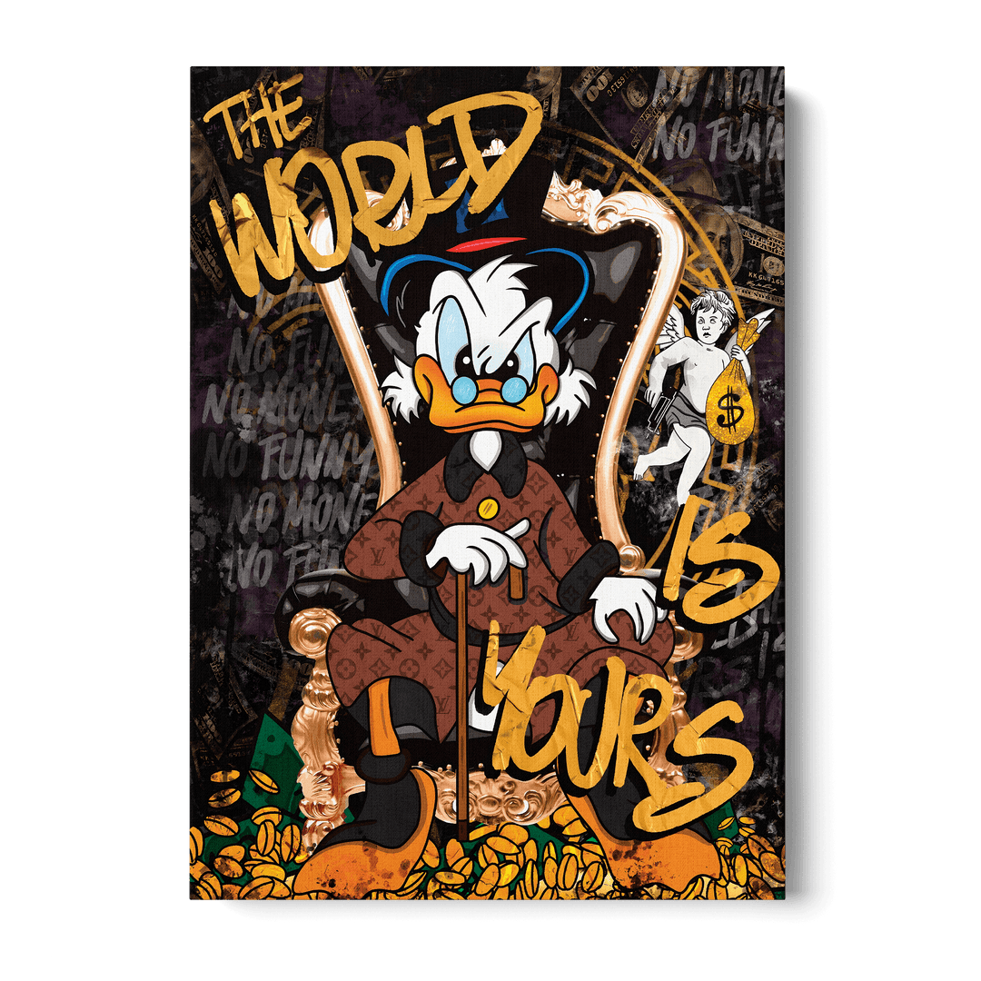 The World Is Yours Canvas