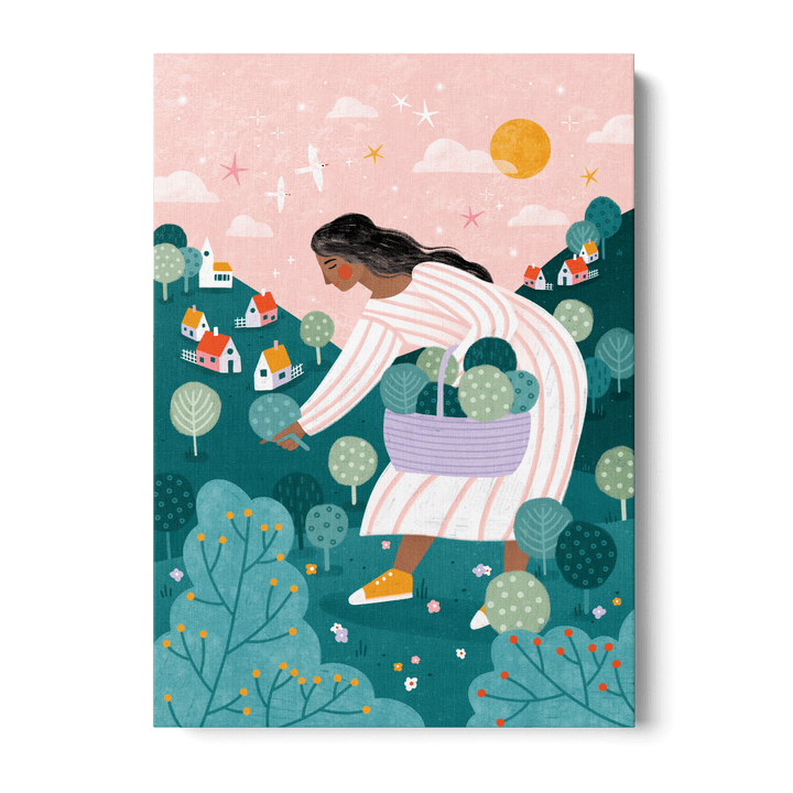 Tree Picking Canvas