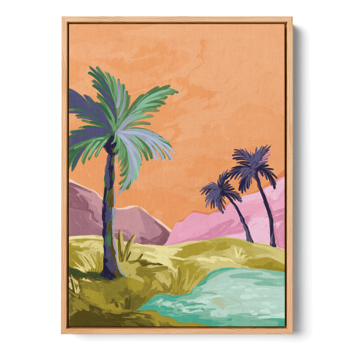 Palmtrees Canvas