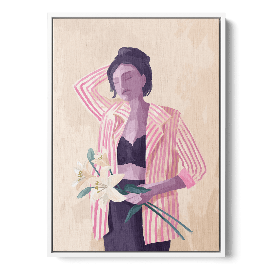 Lilly In A Jacket Canvas