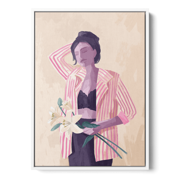 Lilly In A Jacket Canvas