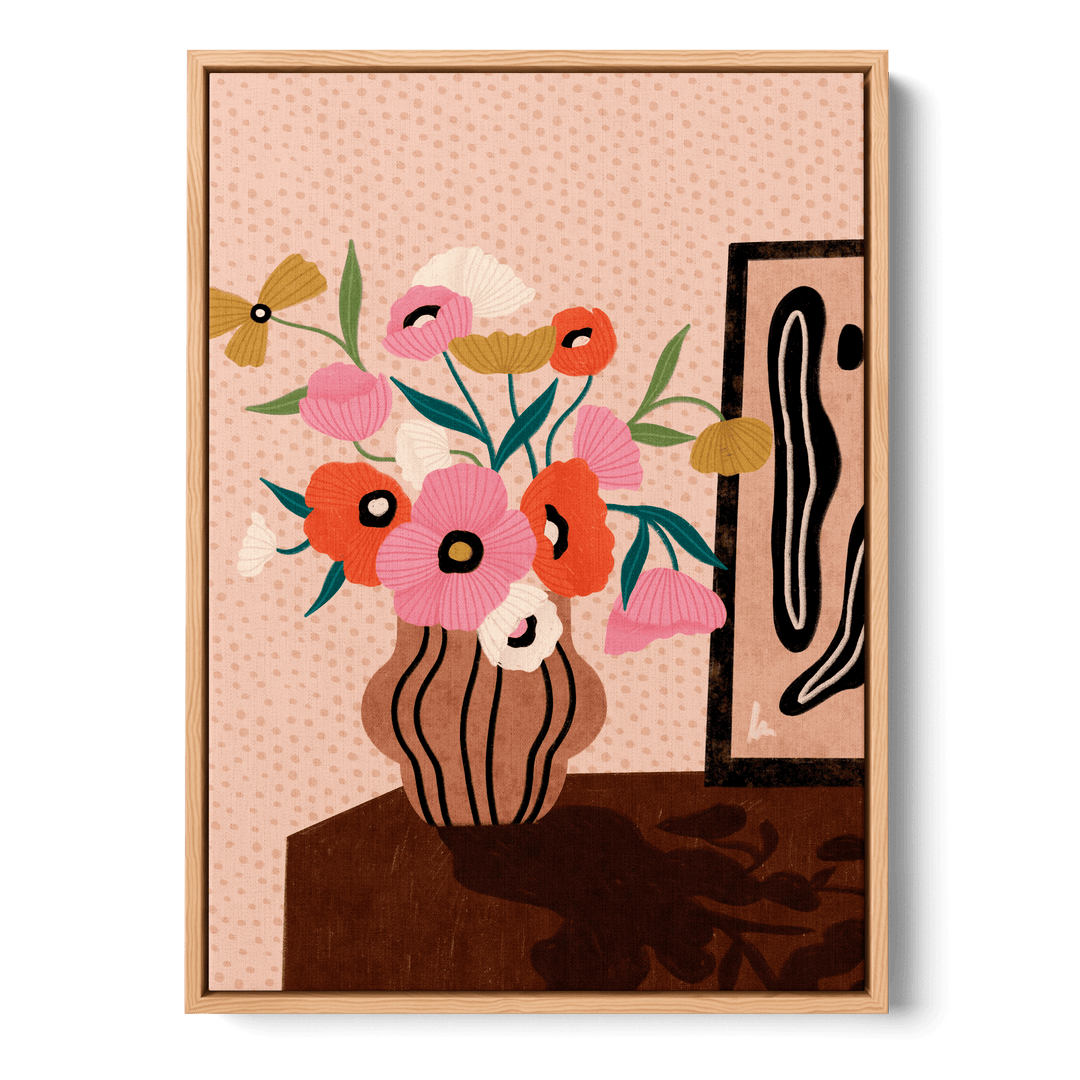 Floral Harmony Canvas