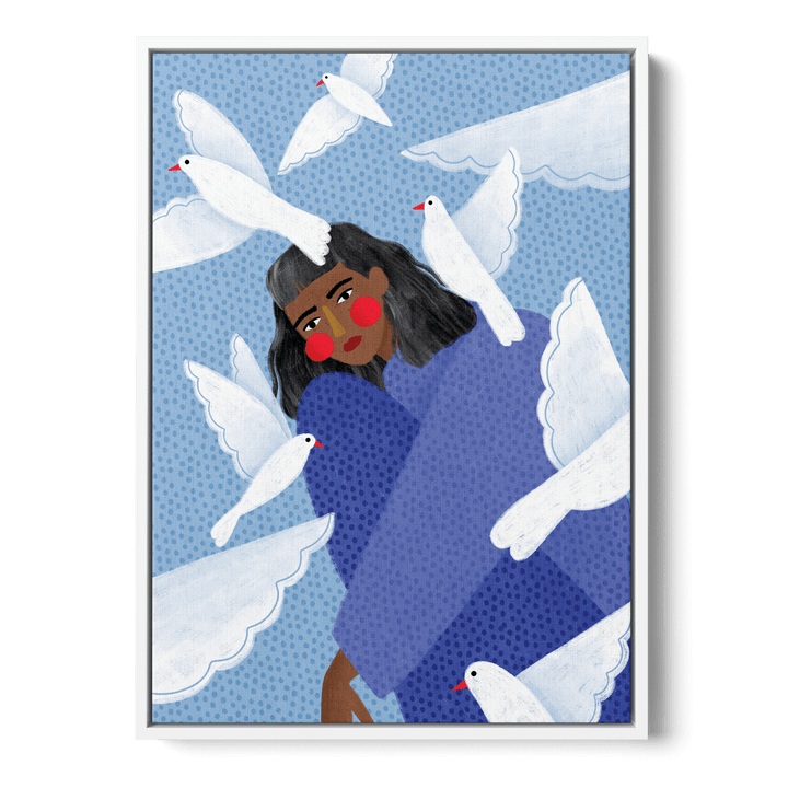 Serenity In Flight Canvas