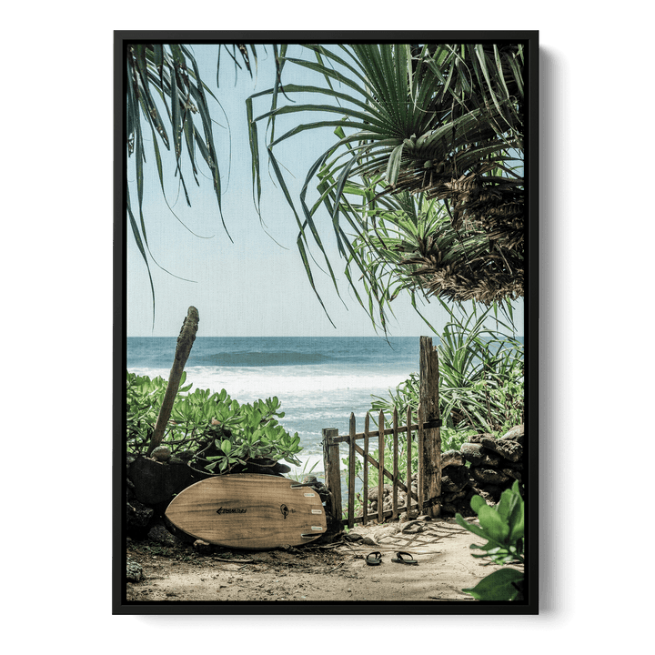 Secret Beach Canvas