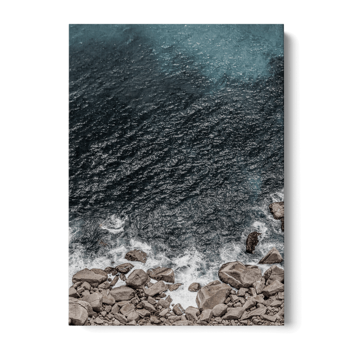 Jade Shoreline Canvas
