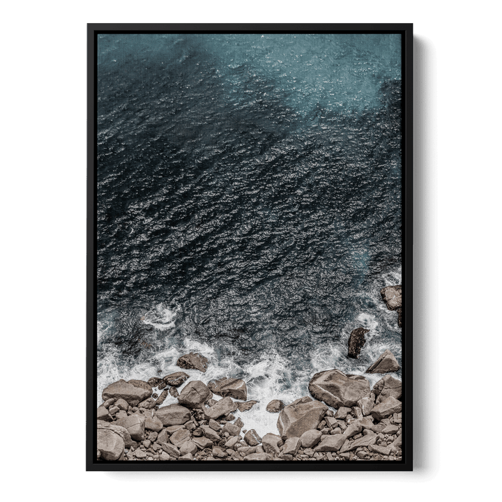 Jade Shoreline Canvas