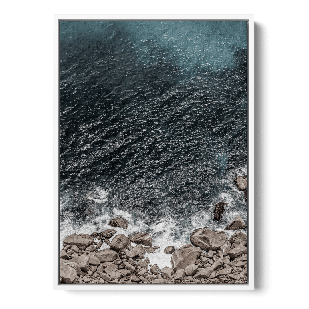Jade Shoreline Canvas