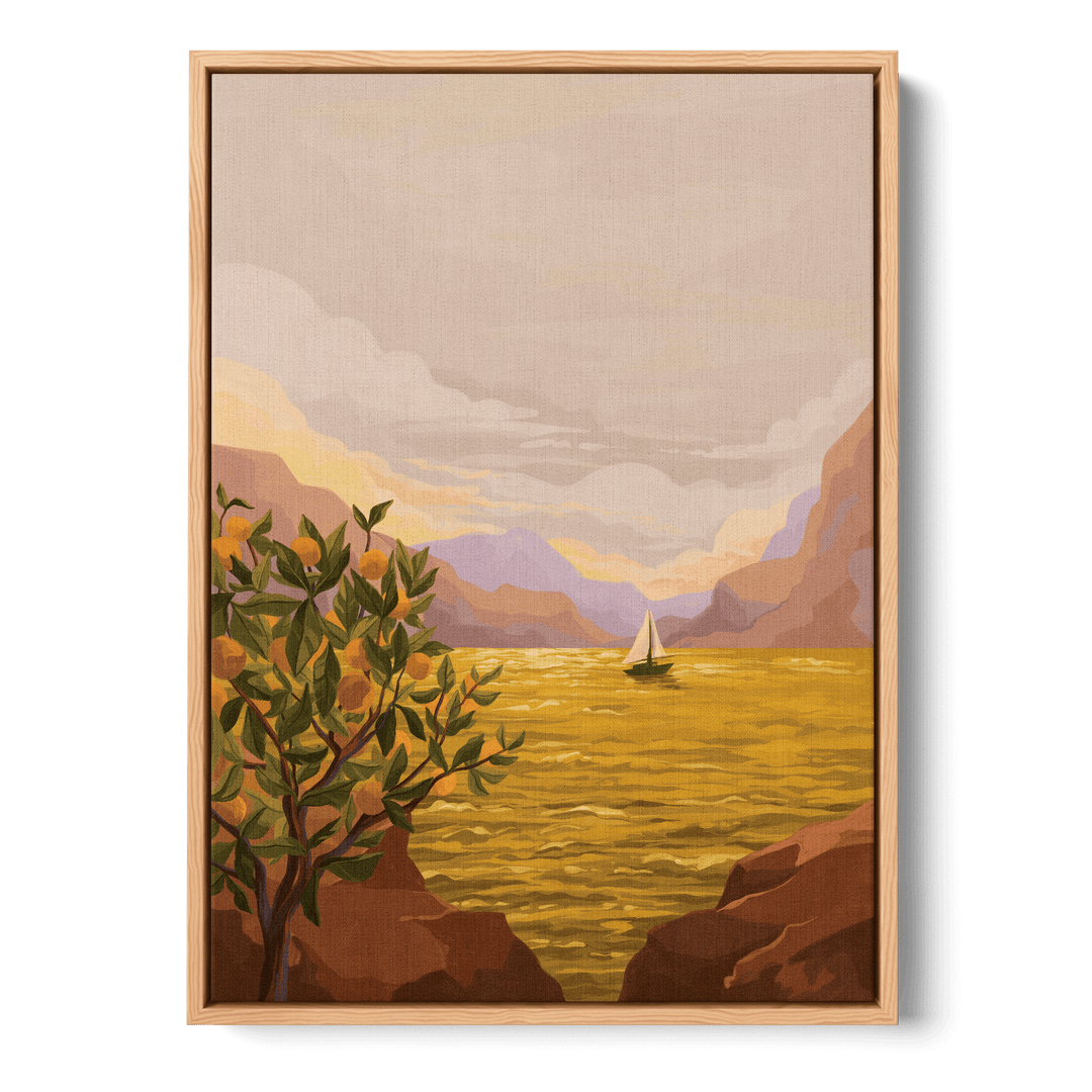 Golden Sunset Canvas