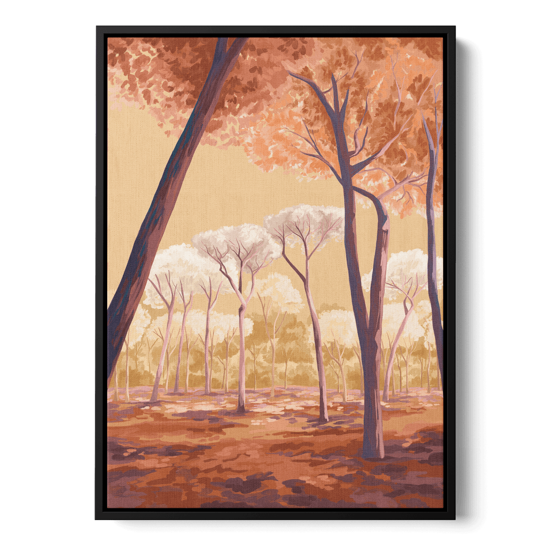 Warm Trees Canvas