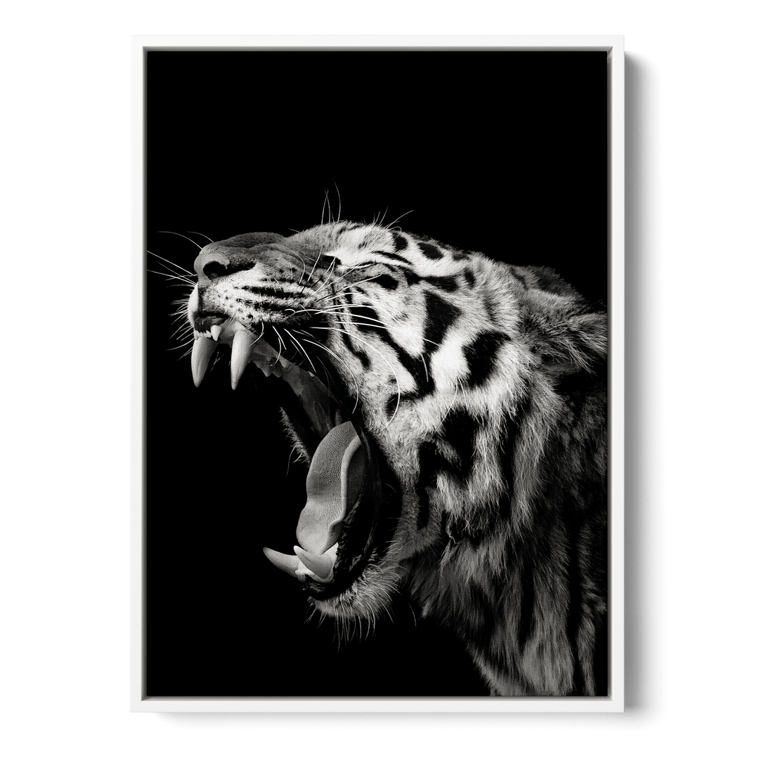 Primal Yawn Canvas