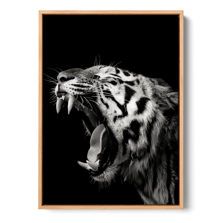 Primal Yawn Canvas