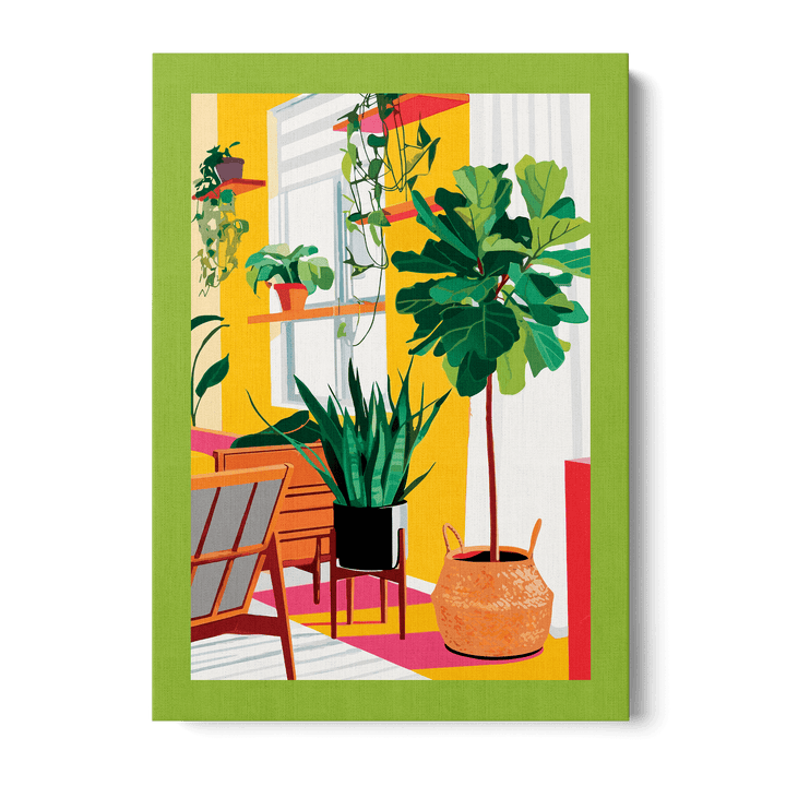 Lounge Plants Canvas