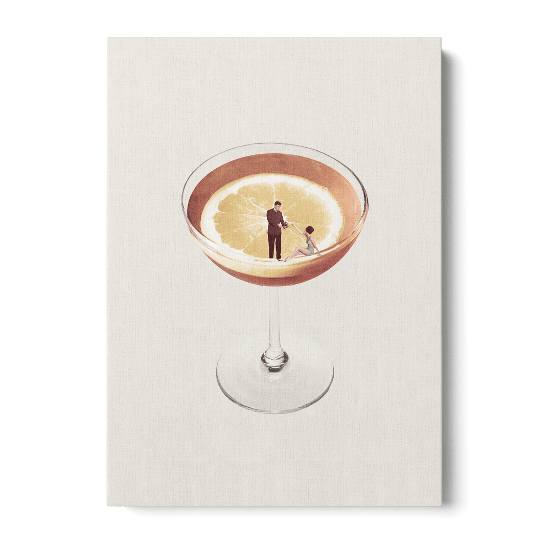 My Drink Needs A Drink Canvas