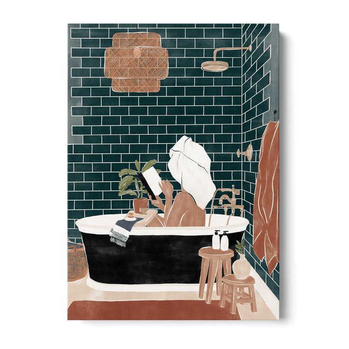 Bathroom Babe Canvas