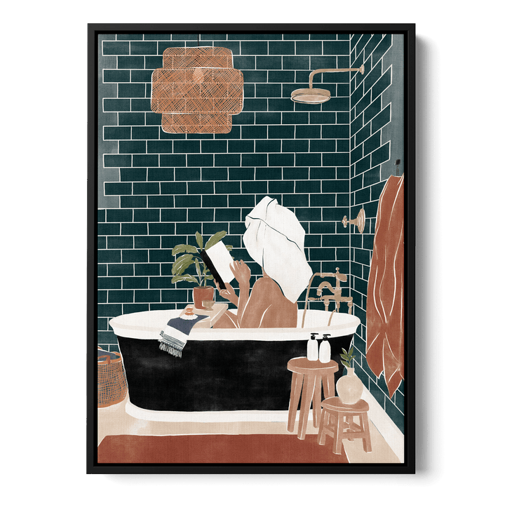 Bathroom Babe Canvas