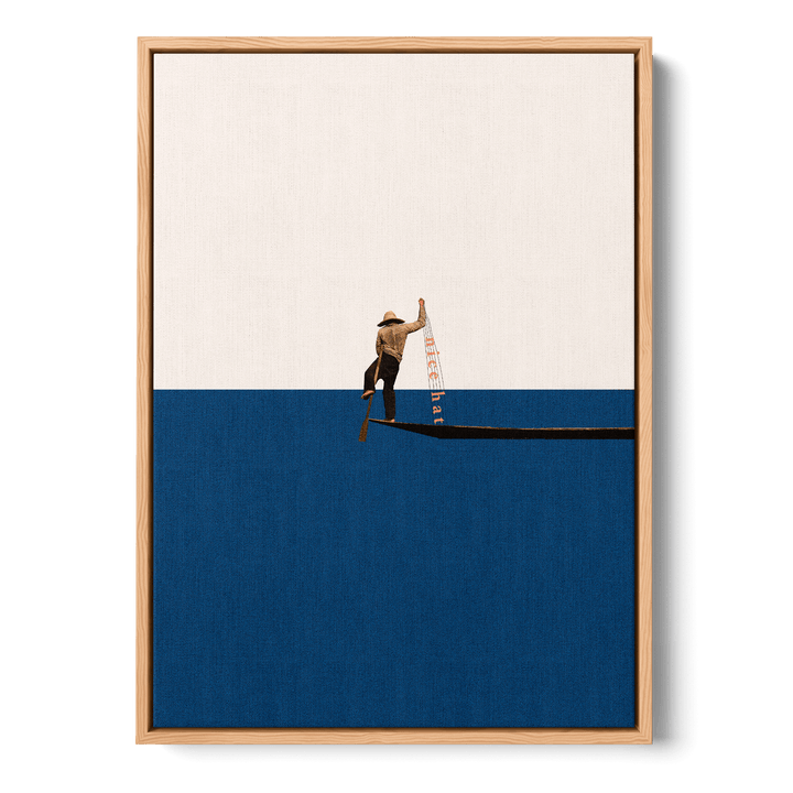 Fishing For Compliments Canvas