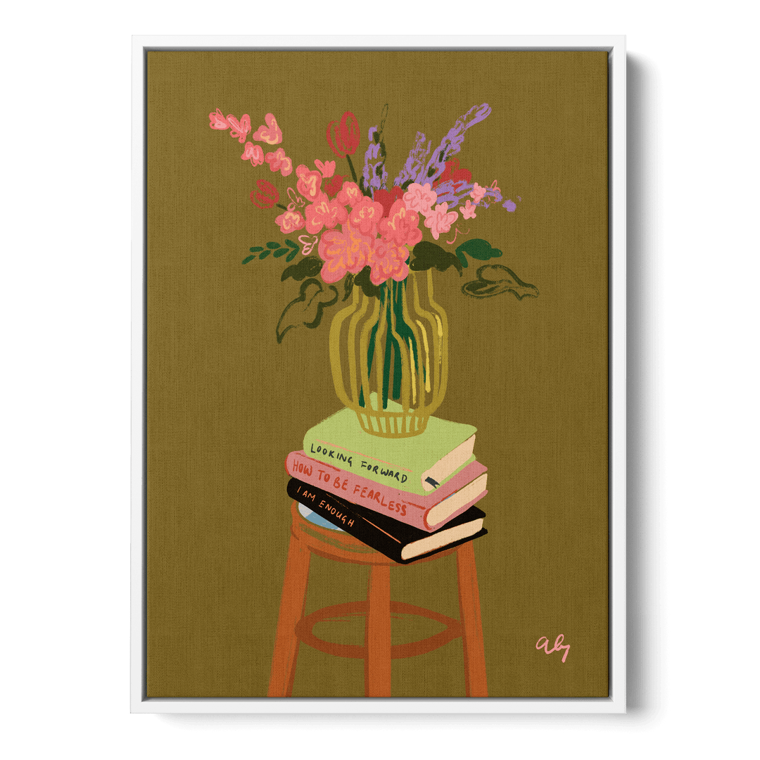 Floral Vase Canvas