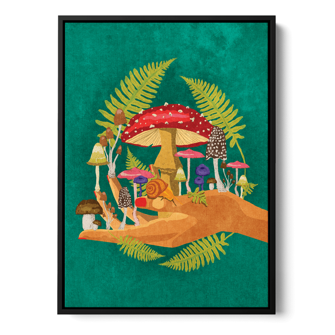 My Mushroom Cosmos Canvas