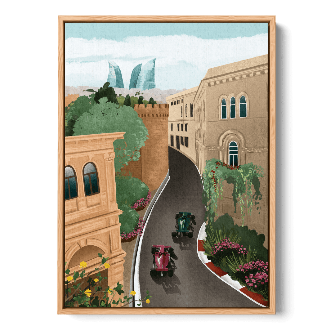 Baku Azerbeidzjan Canvas