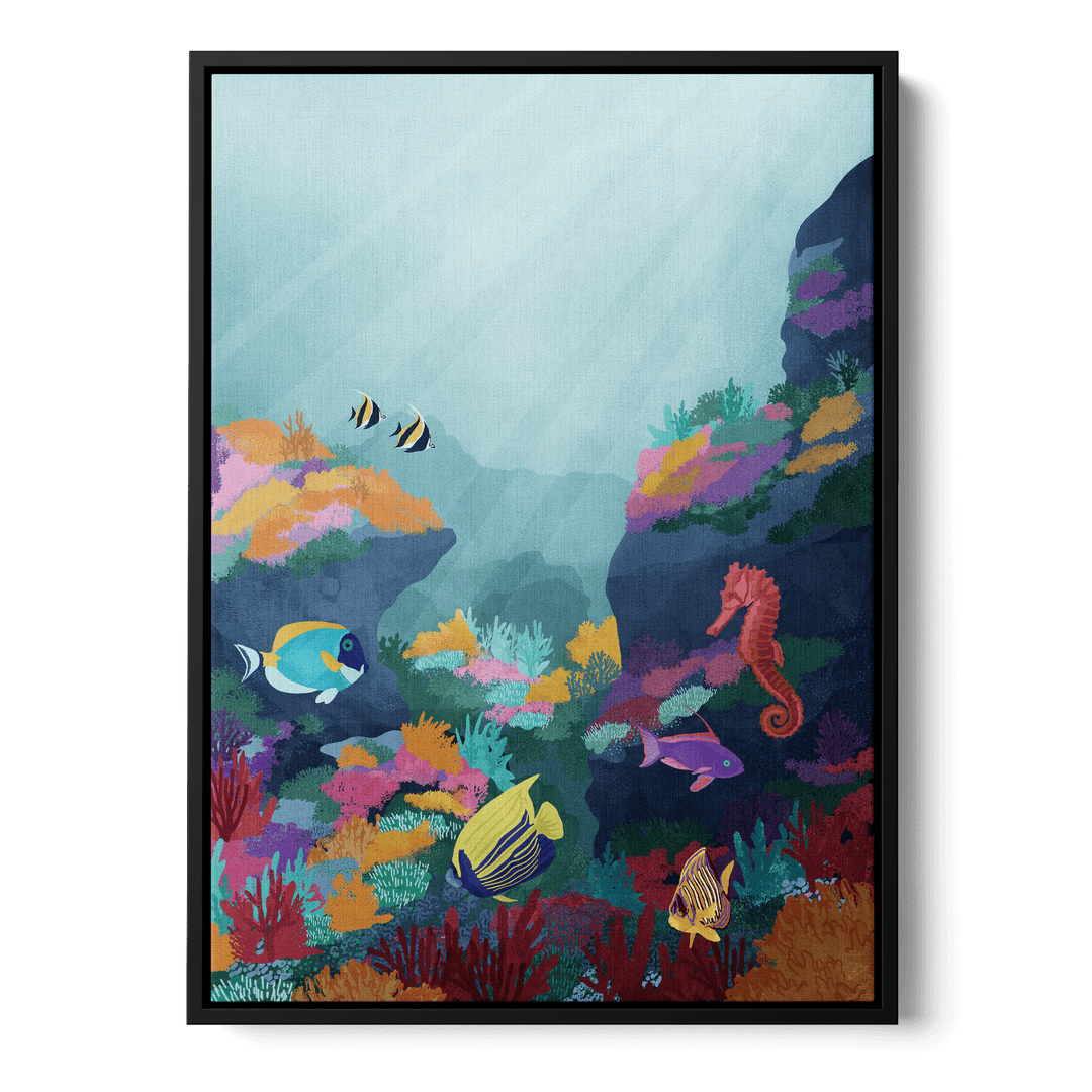 Beyond The Waves Canvas