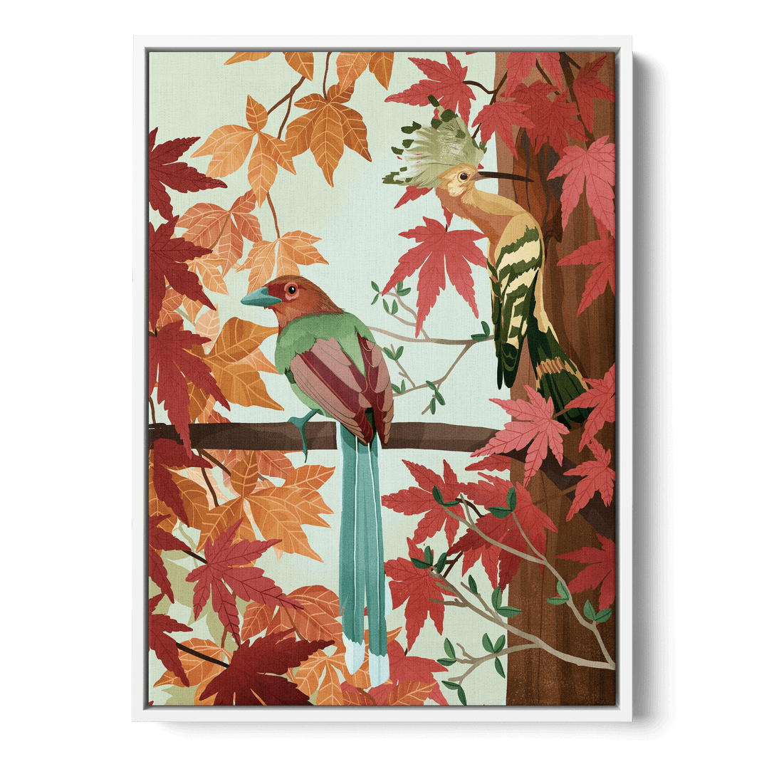 Birds Of Autumn Canvas