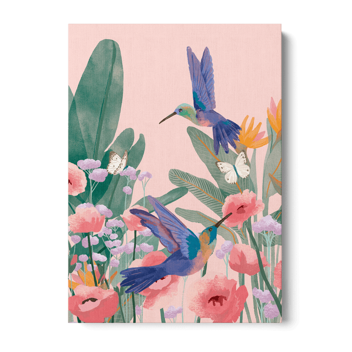 Hummingbirds Canvas