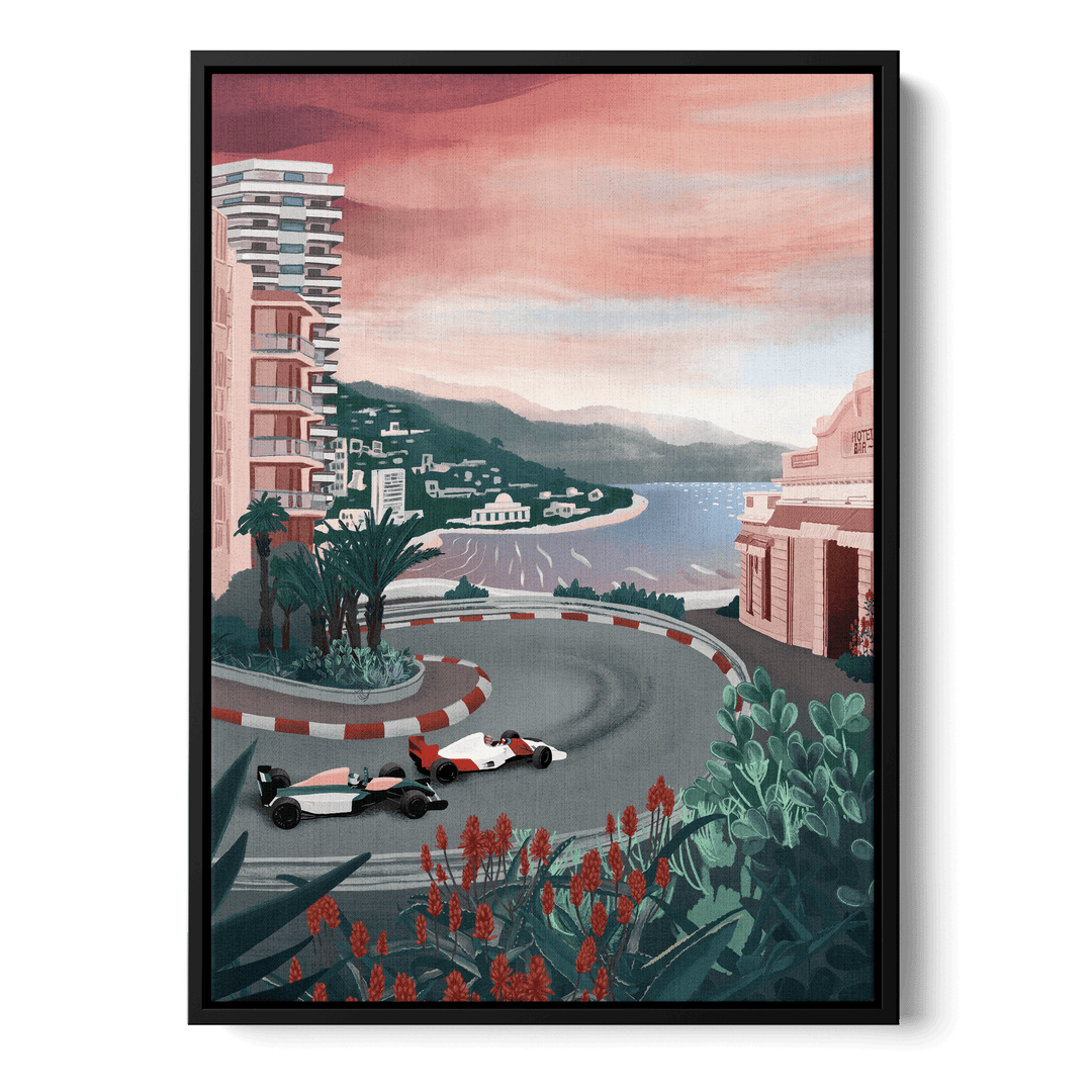 Monaco Circuit Canvas