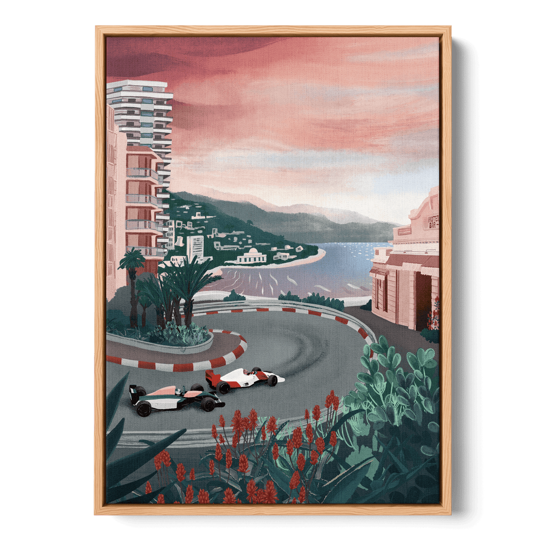 Monaco Circuit Canvas