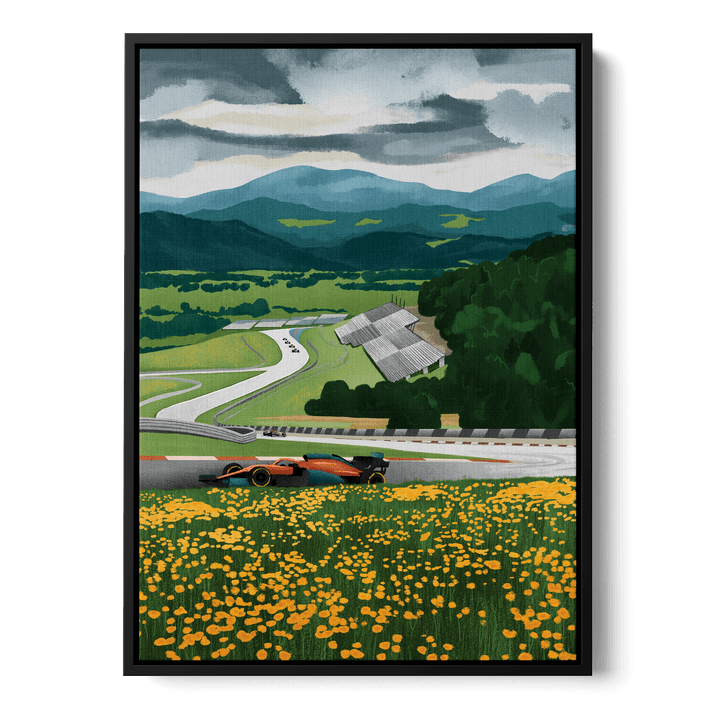 Racetrack Of Austria Canvas
