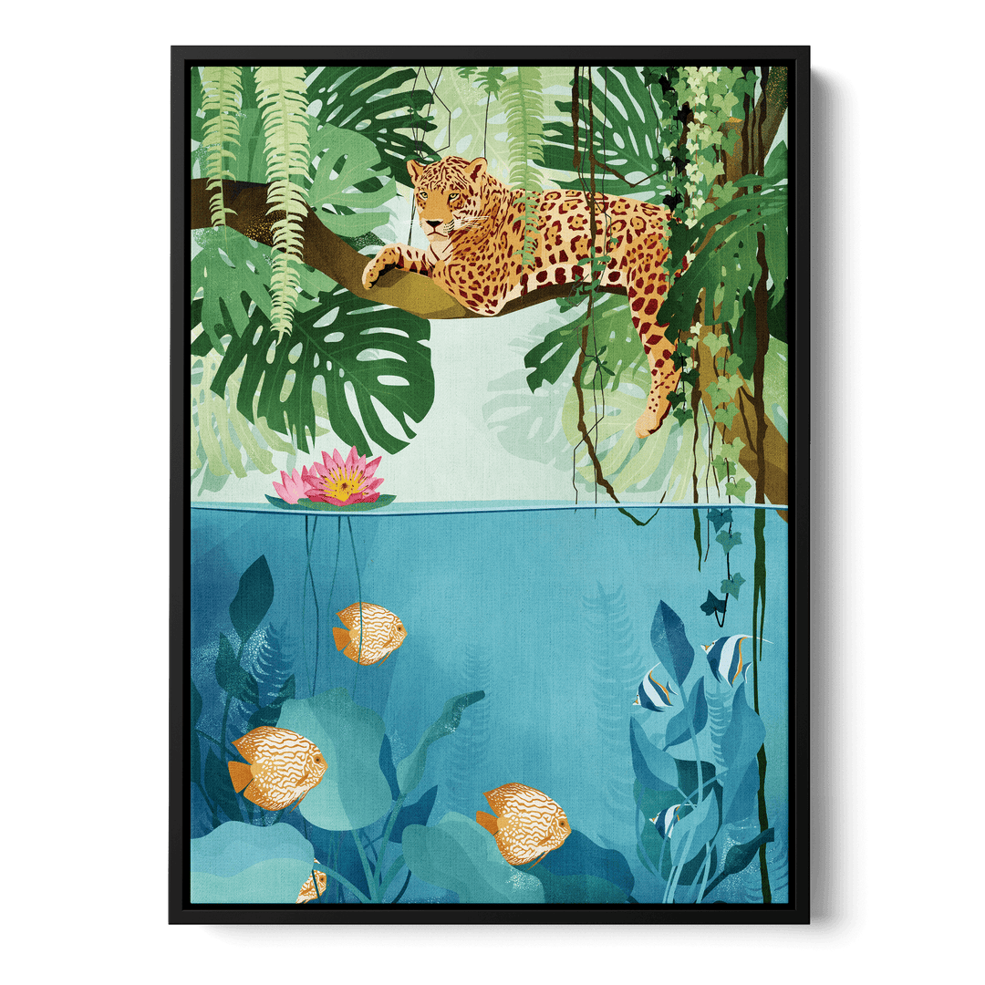 Welcome To The Jungle Canvas