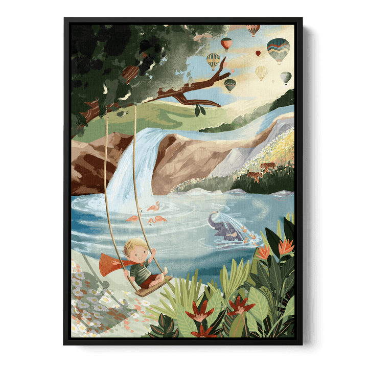 Swingset Dreams Canvas
