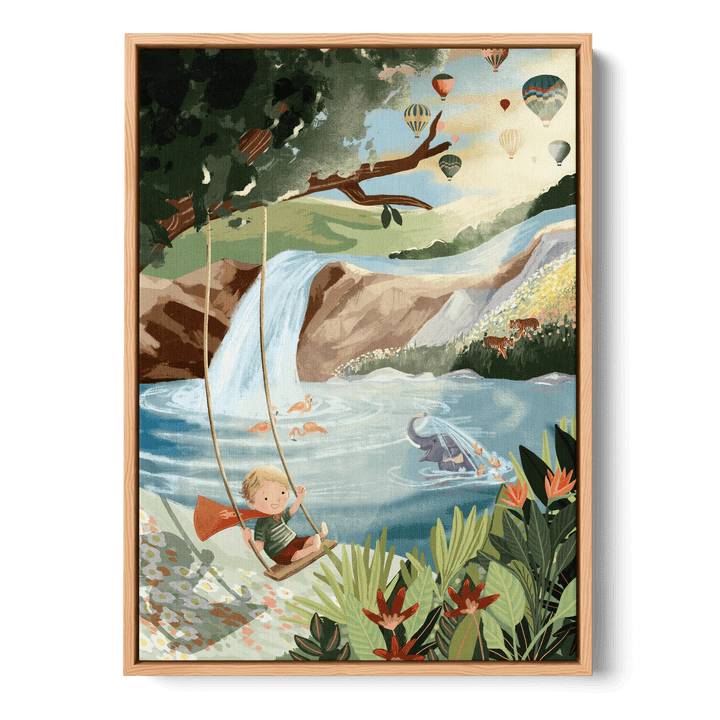 Swingset Dreams Canvas
