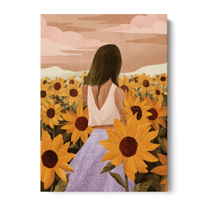 Sunflower Evenings Canvas
