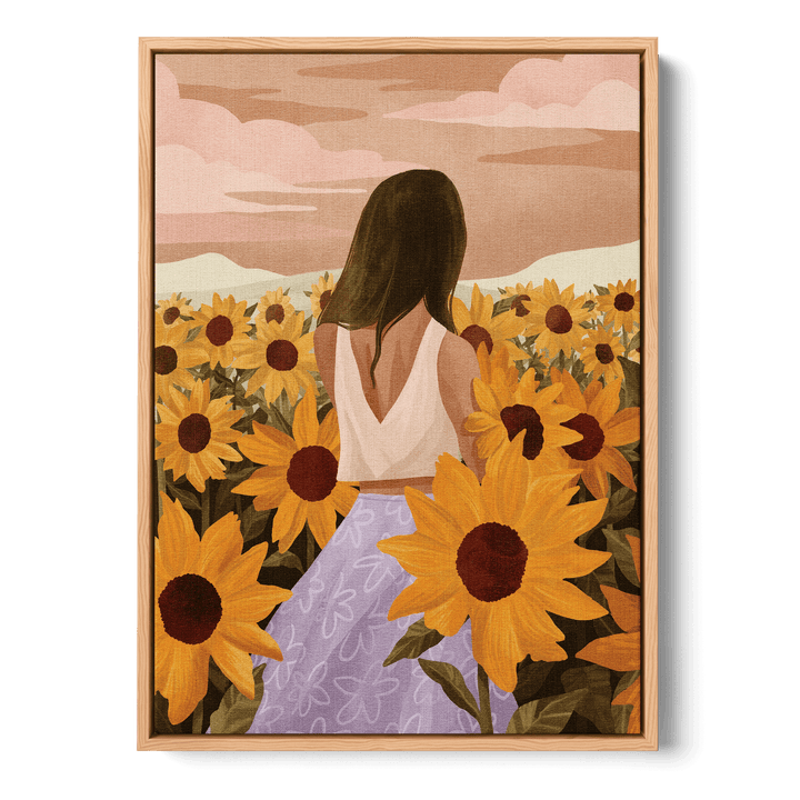 Sunflower Evenings Canvas