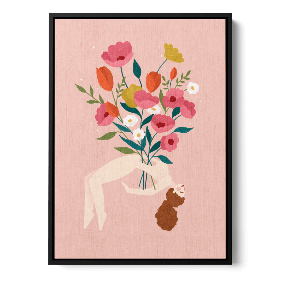 I Am A Flower Canvas