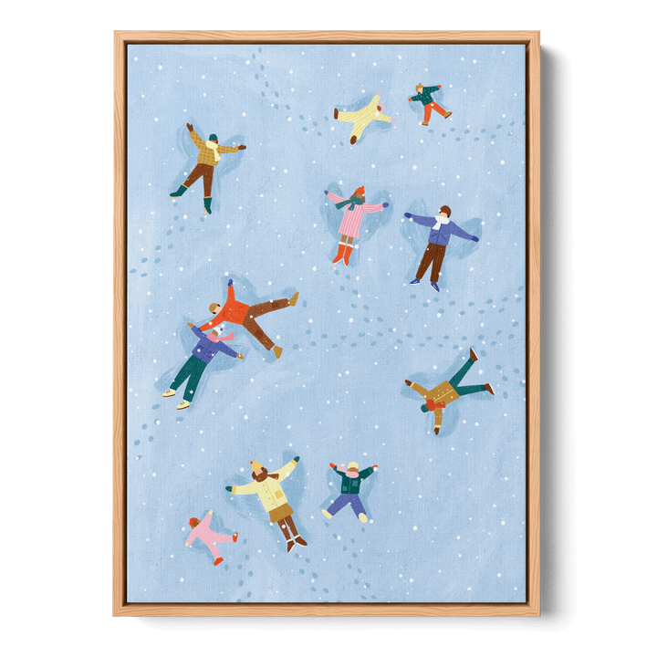 Snow Angels Canvas