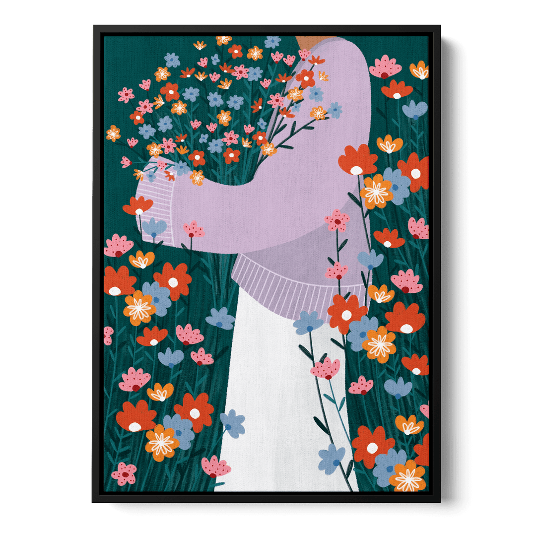 Wildflower Garden Canvas