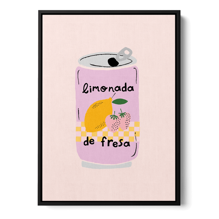 Strawberry Lemonade Canvas
