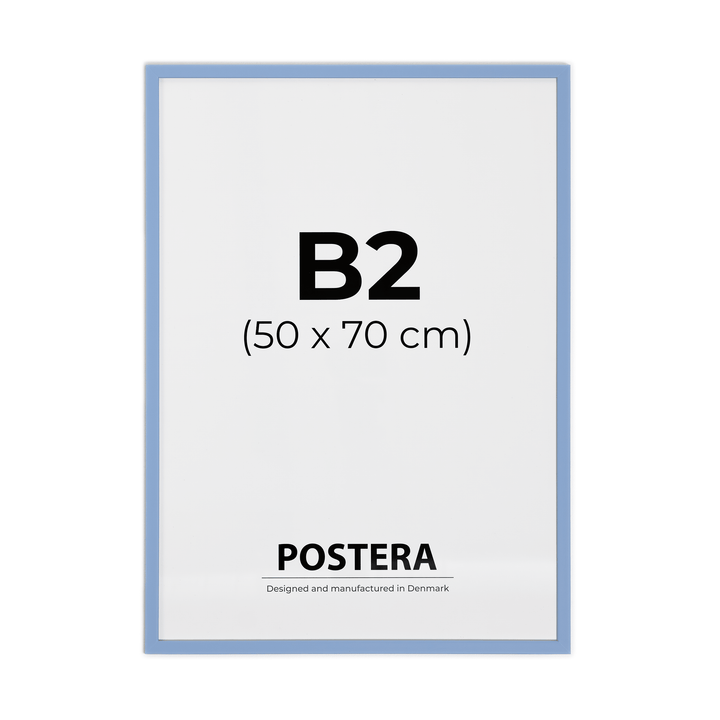 Lichtblauwe lijst - B2